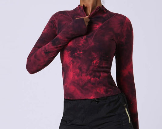 Long Sleeve Tie Dye Baselayer