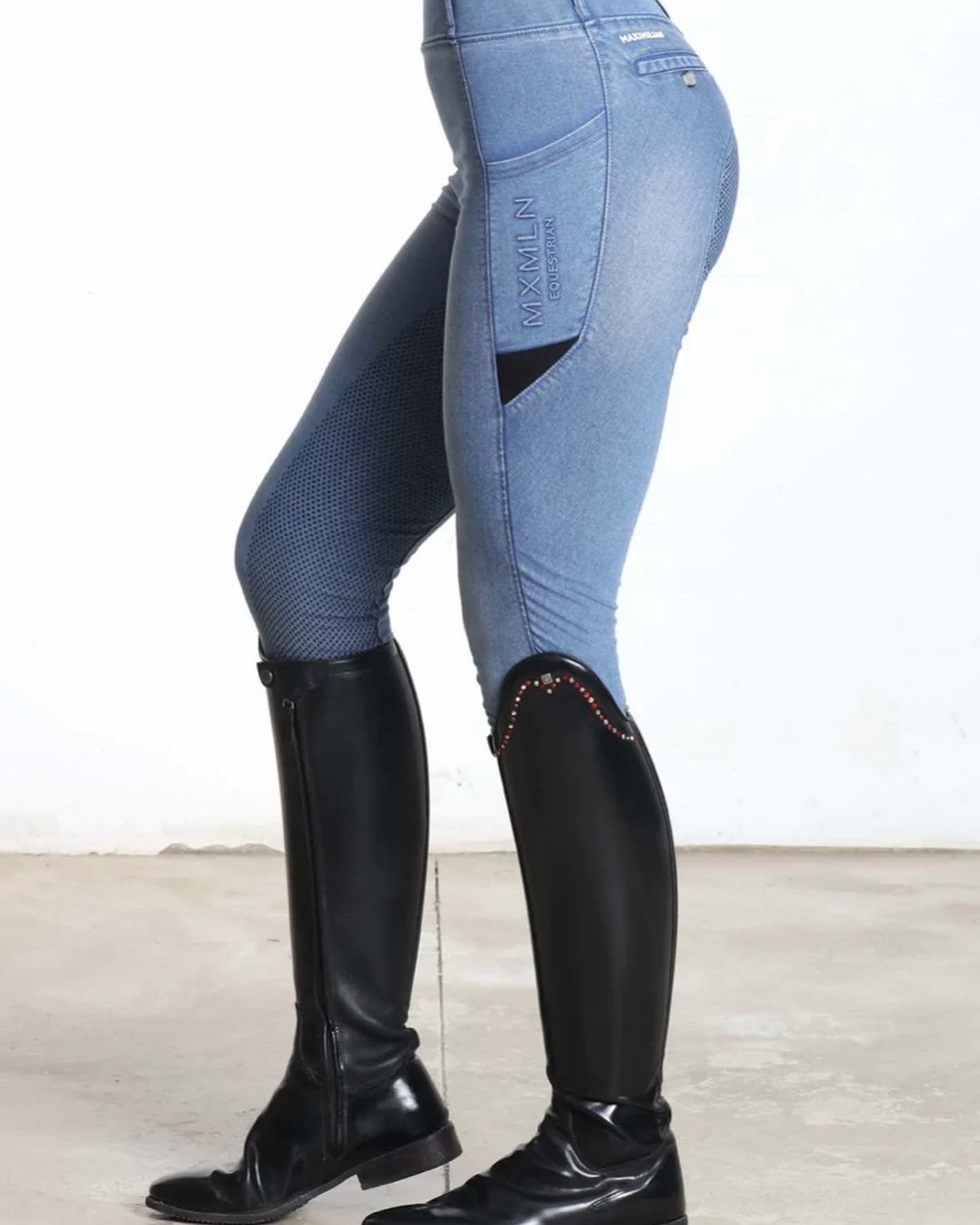 Maximilian Denim Riding Tights