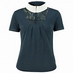 clearance Navy lace show shirt